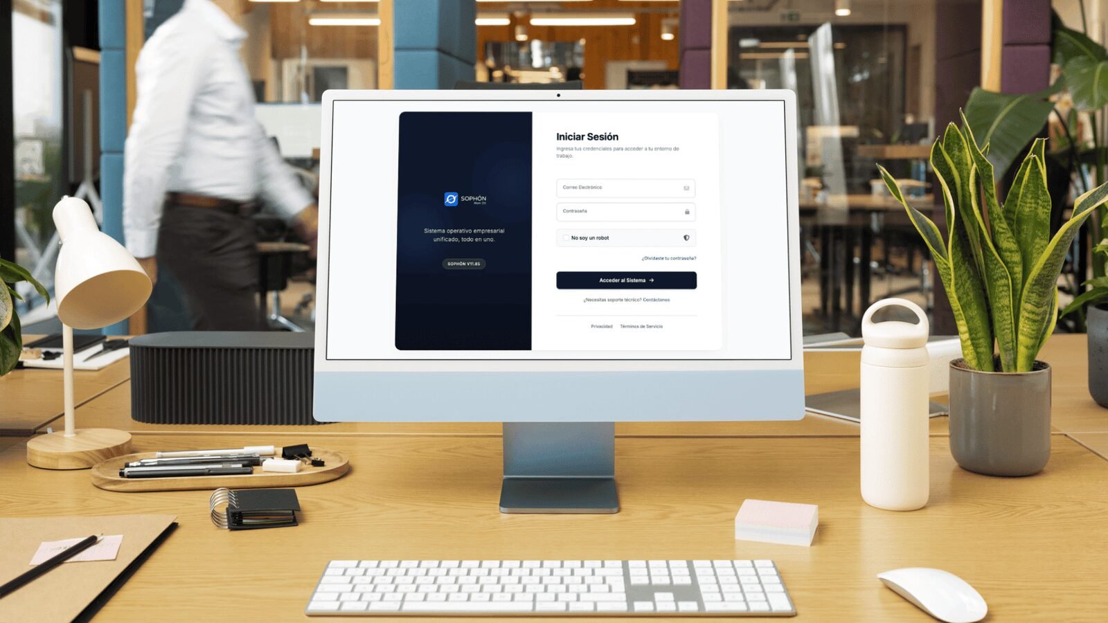 Panel de Sophón CRM